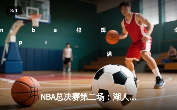 NBA总决赛第二场：湖人队险胜凯尔特人，詹姆斯关键盖帽锁定胜局 - 3